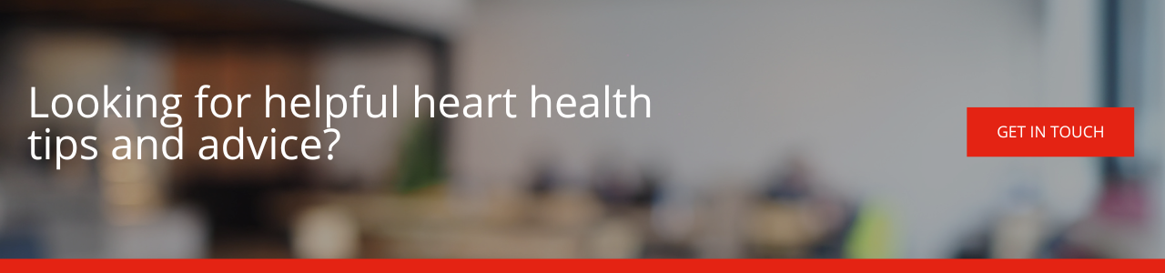 A call to action image encouraging readers to engage with WEL Medical's heart health tips